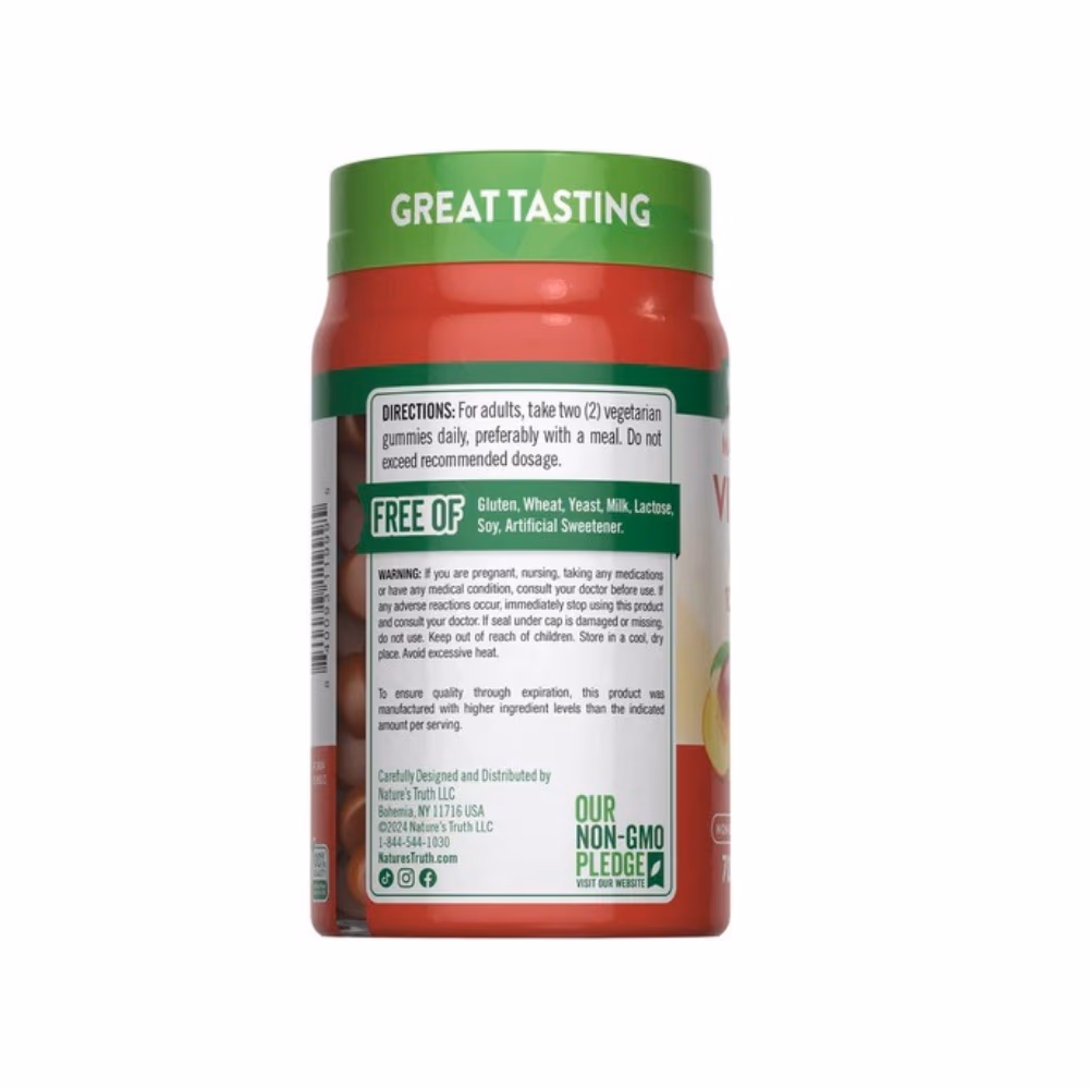 Nature's Truth Vitamin D3 10,000 IU Gummies 70s 2