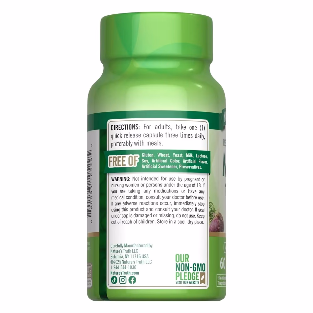 Natures Truth Maca 1600Mg - 60 Capsules 3
