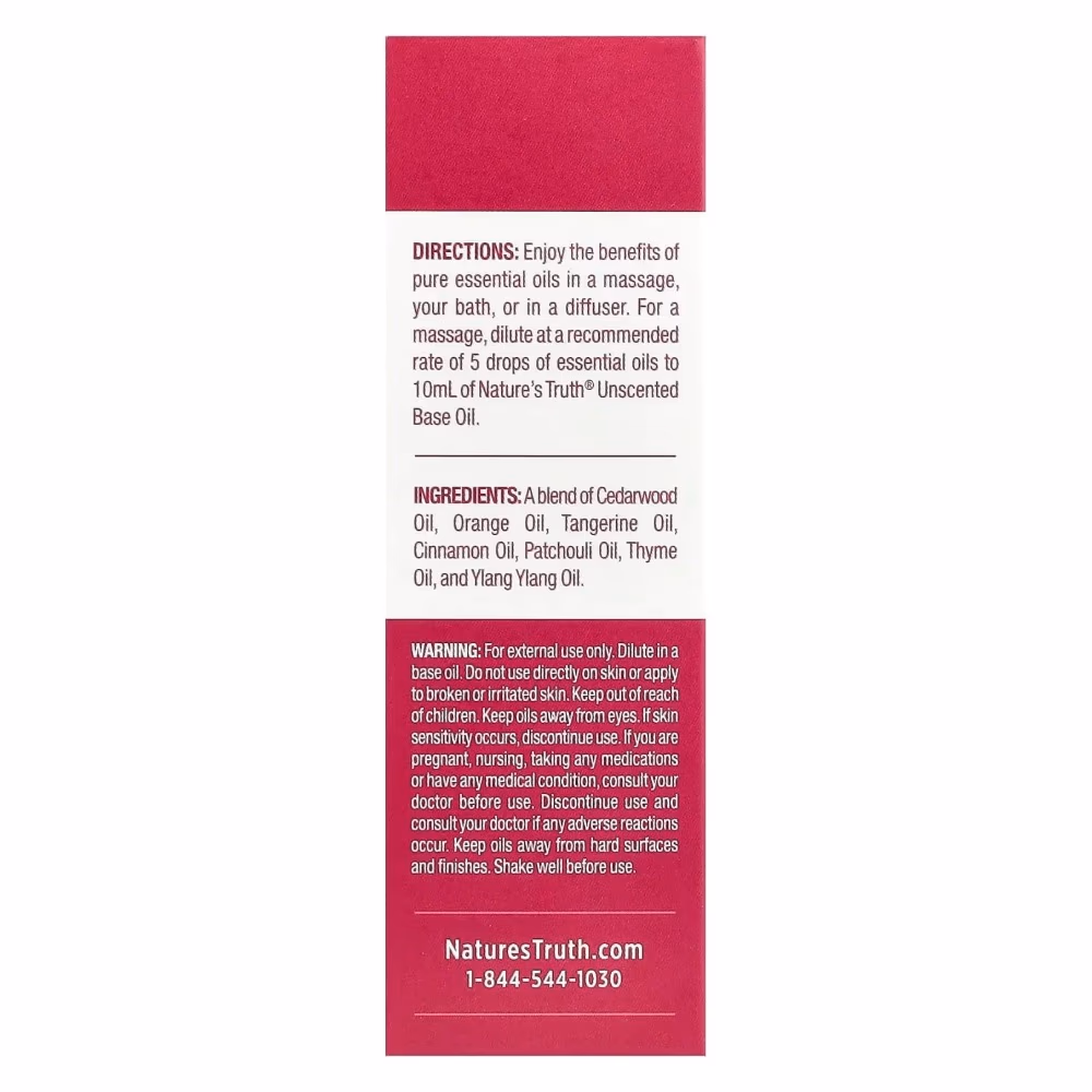 Natures Truth Pure Essential Oil Peace - 15ml 3