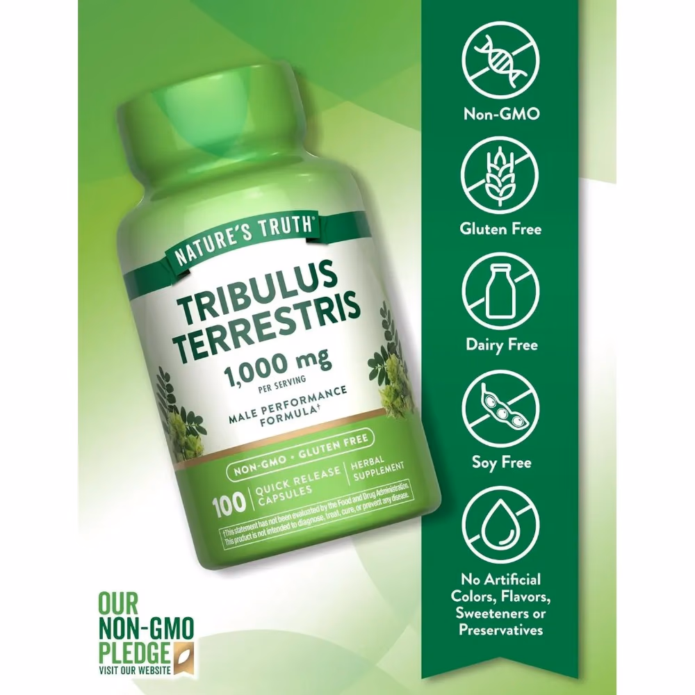 Natures Truth Tribulus Terrestris 1000Mg - 100 Capsule 4