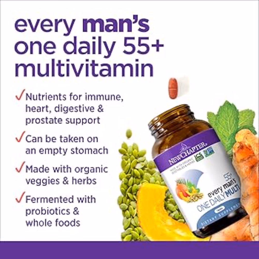 New Chapter 55+ Every Man’s Multivitamin 2