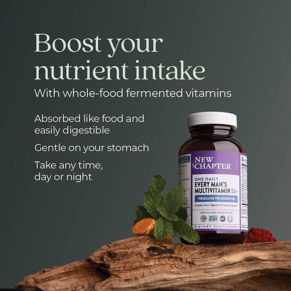 New Chapter 55+ Every Man’s Multivitamin 4
