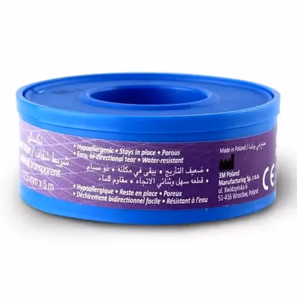 Nexcare Transpore Tape 1.25cm x 5m 2