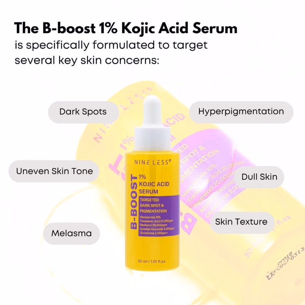Nineless 1% Kojic Acid Serum 30 ml 2