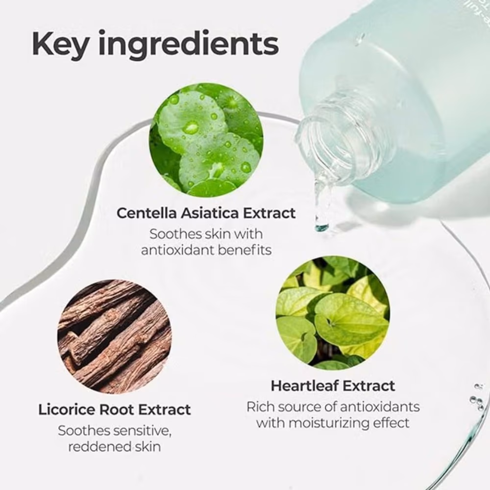 Numbuzin 1+ pure full calming herb toner 300ml 2