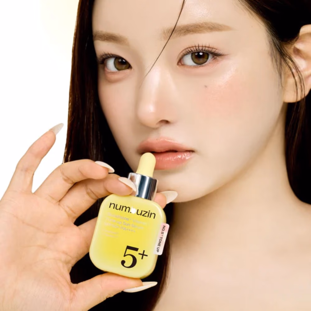 Numbuzin No5 + Glutathione Vitamin Tone Up Sun Serum 30ml 3