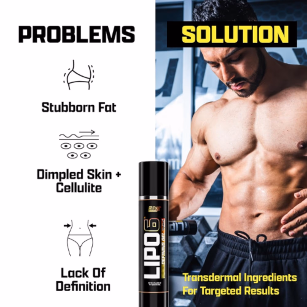 Nutrex Lipo‑6 Defining Gel – 120 mL (4 oz) 2