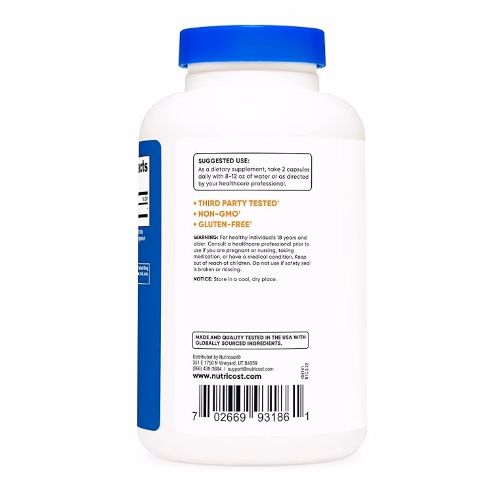 Nutricost Alpha Lipoic Acid 600 mg- 240 capsules 3