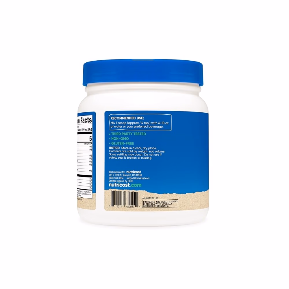 Nutricost Organic Moringa Powder Unflavored 454g 3