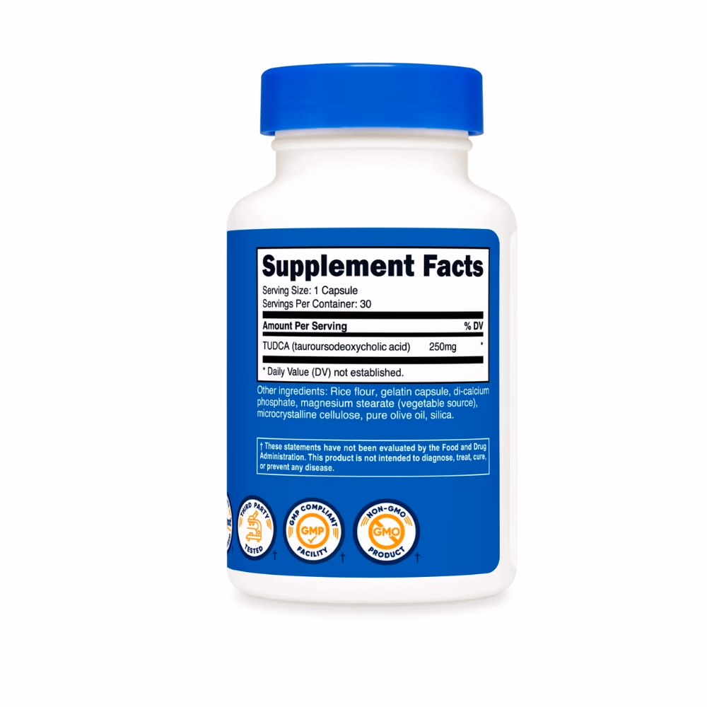 Nutricost Tudca 250mg 30 capsules 2