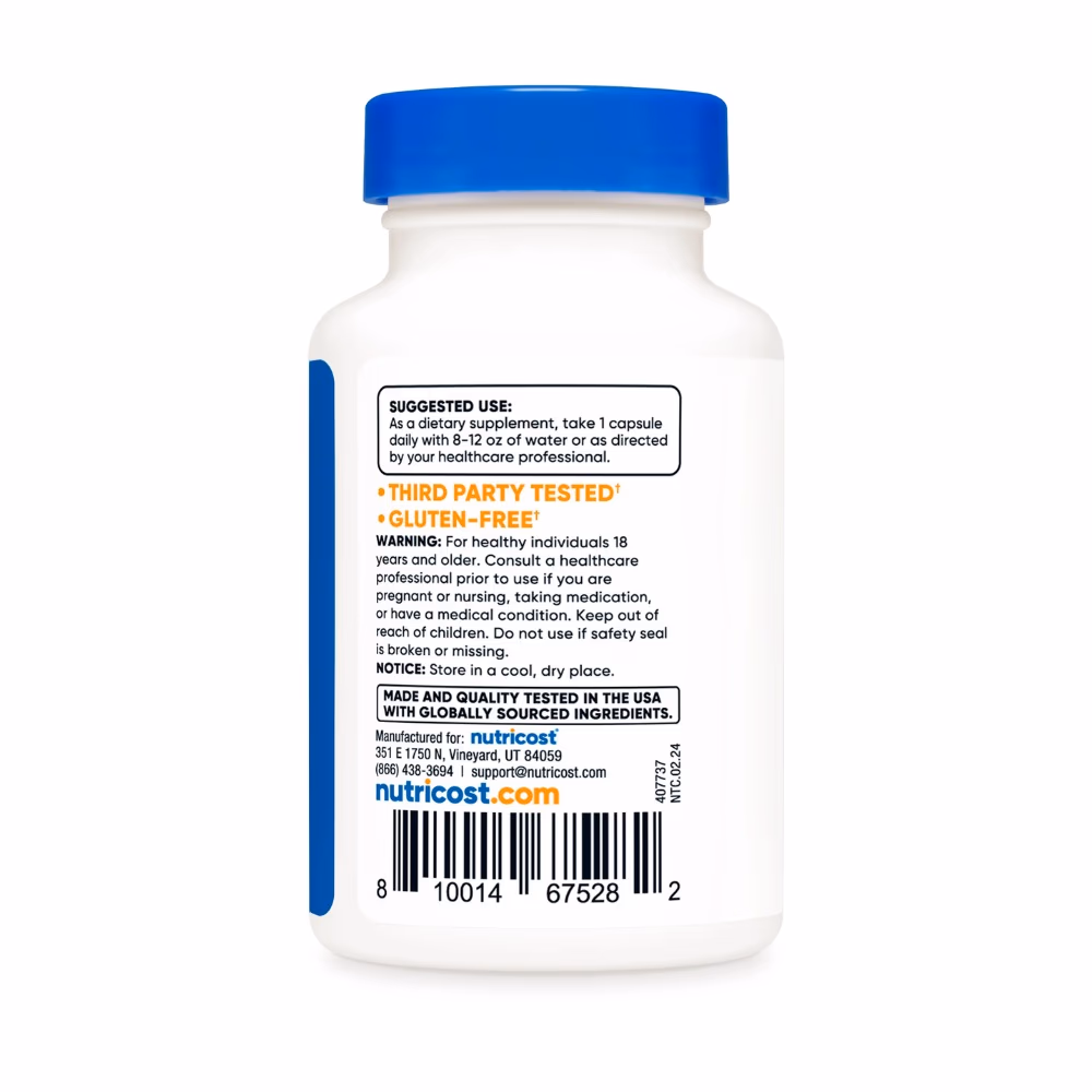 Nutricost Tudca 250mg 30 capsules 3