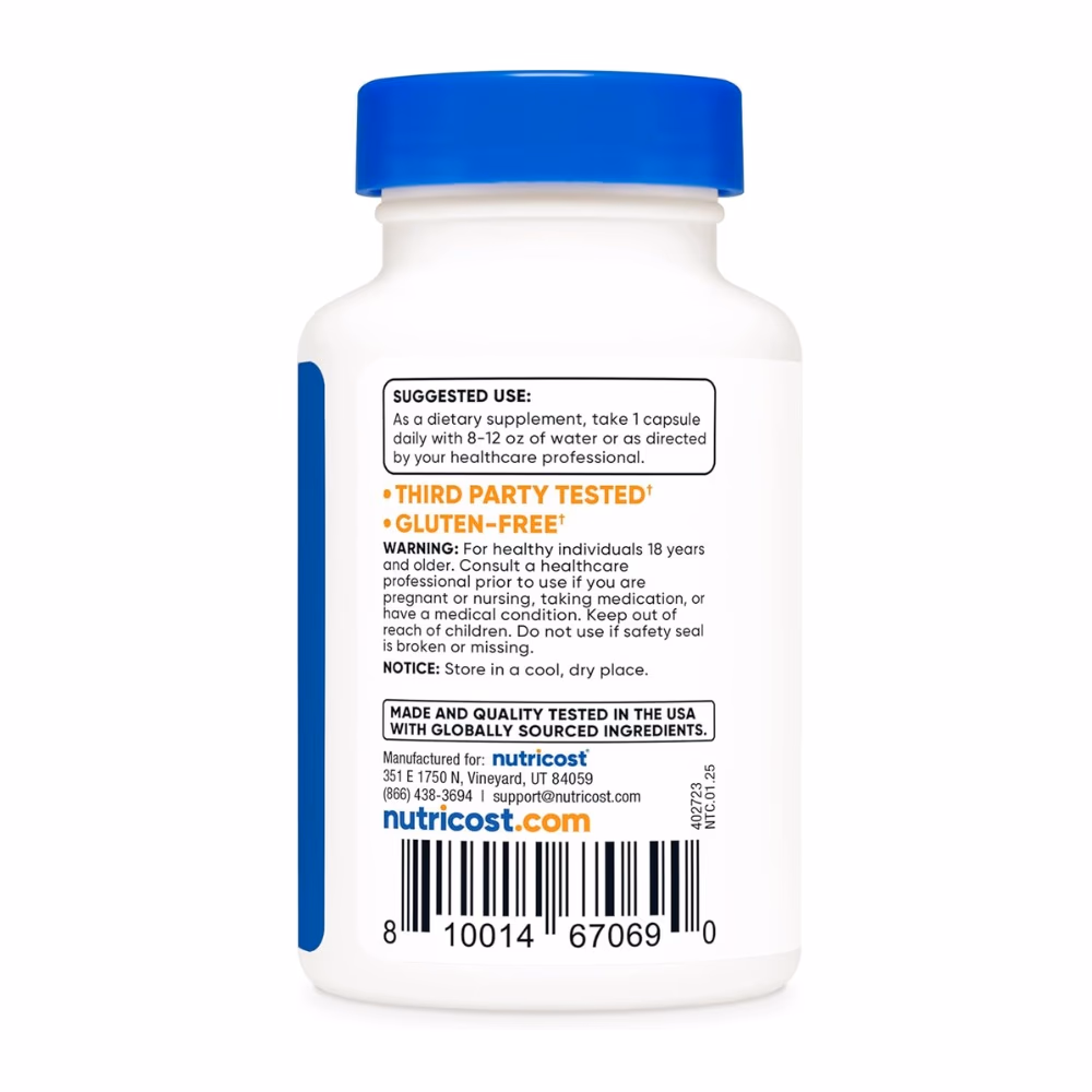 Nutricost Tudca 500mg 30 capsules 3