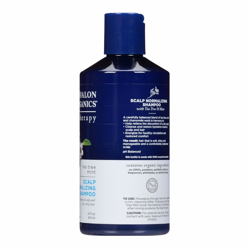 Avalon Organics Tea Tree Mint Scalp Normalizing Shampoo 414ml 2