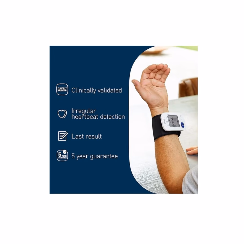 Omron Blood Pressure Wrist Monitor RS1 4