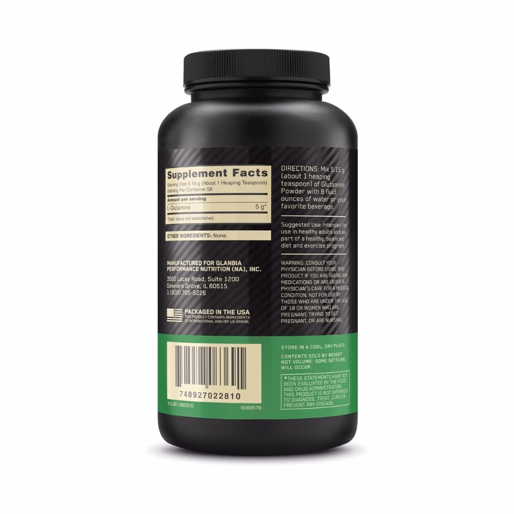 Optimum Nutrition Glutamine Powder 300g 4