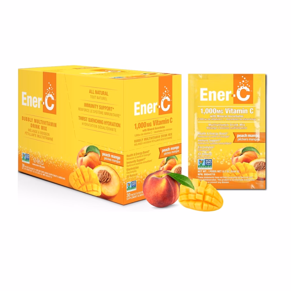 Ener-C Vitamin C 1000mg Peach Mango -30s 2