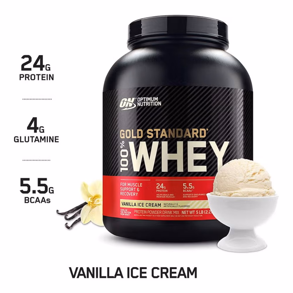 Optimum Nutrition Gold Standard 100% Vanilla Ice Cream 2.27kg 2