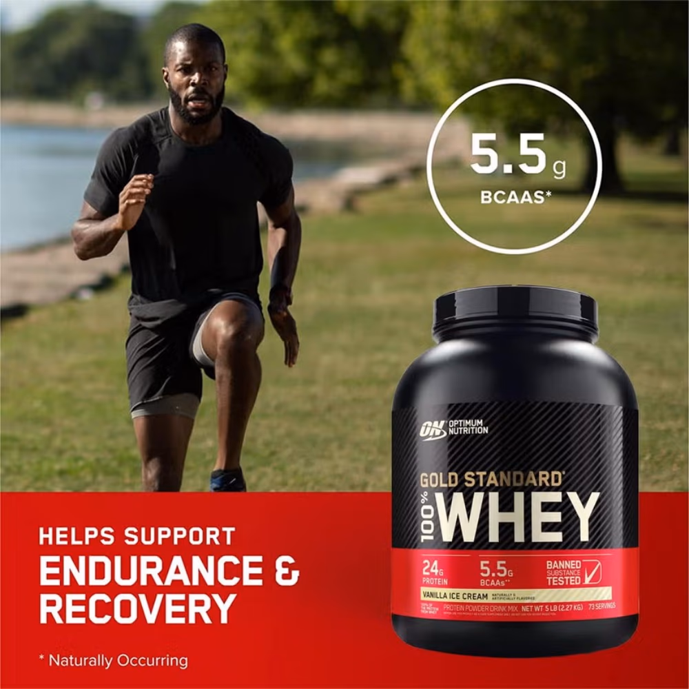 Optimum Nutrition Gold Standard 100% Vanilla Ice Cream 2.27kg 3