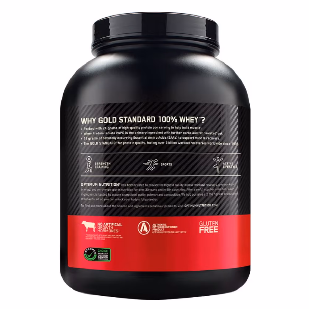 Optimum Nutrition 100% Gold Standard Whey Double Rich Chocolate 5 LB 2