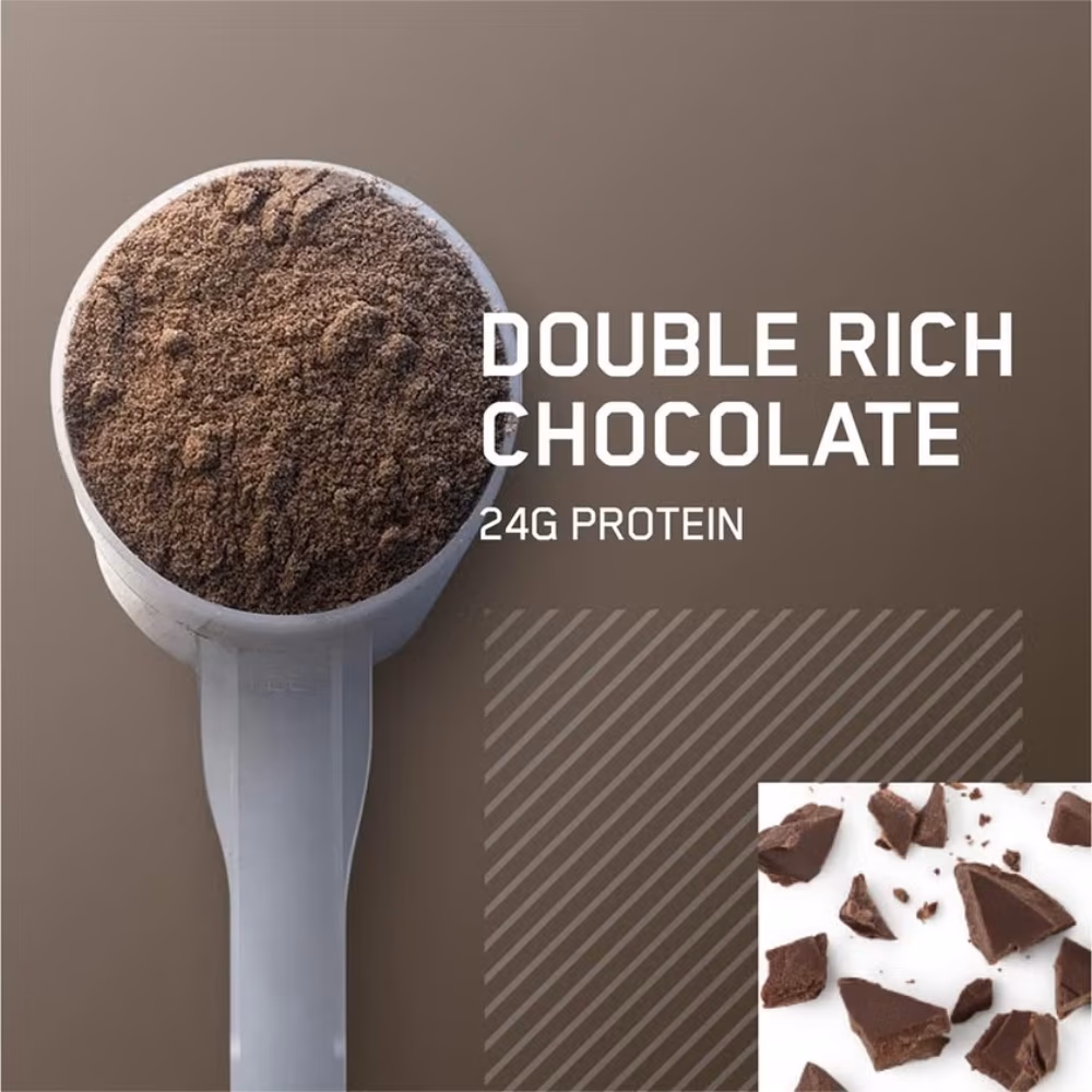 Optimum Nutrition 100% Gold Standard Whey Double Rich Chocolate 5 LB 3