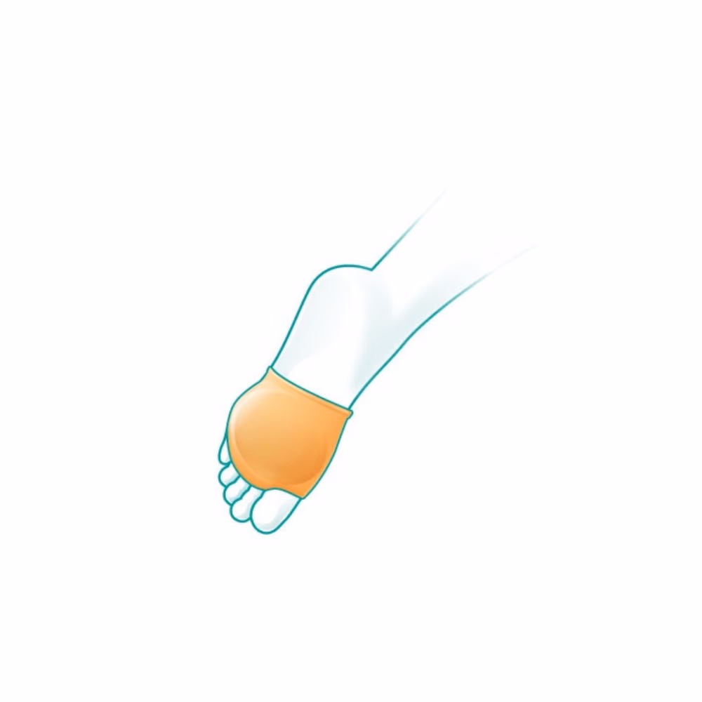 Oppo Metatarsal Foot Pads Gel 6782 Small/Medium 3