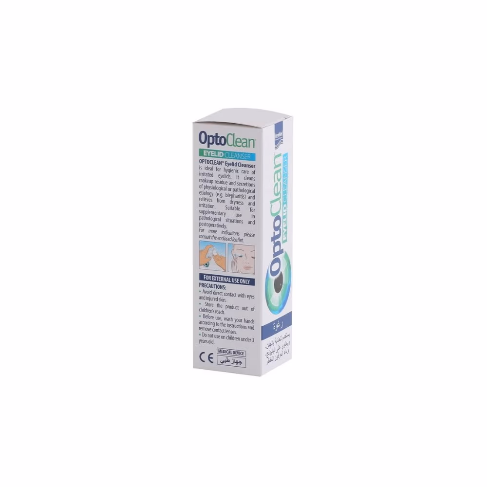 Optoclean Eyelid Cleanser 50ML 3