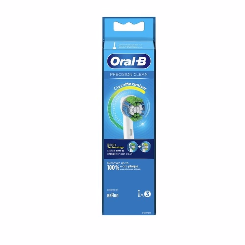 Oral-B Precision Clean Toothbrush Head 3S 4