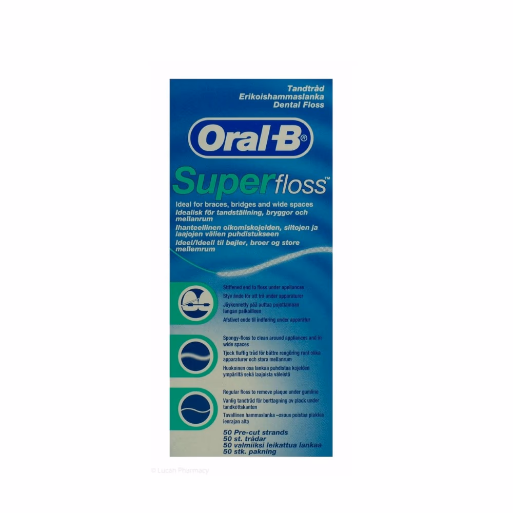 Oral-B Super Floss 50 Pre-Cut Strands 2