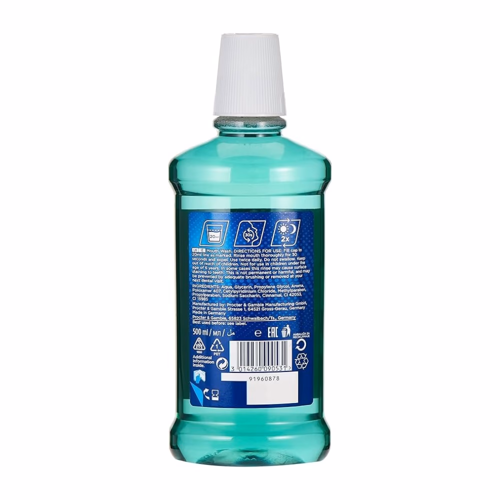 Oral-B Pro Expert Deep Clean 24H Mouthwash 500ml 2