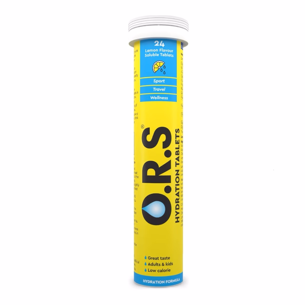 ORS Hydration Tablets Lemon 24s 2