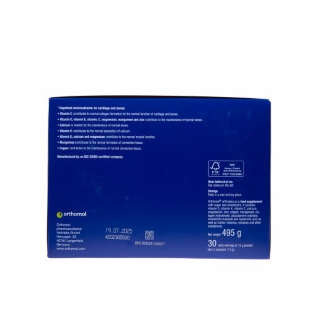 Orthomol Arthroplus Powder/Caps 30s 3