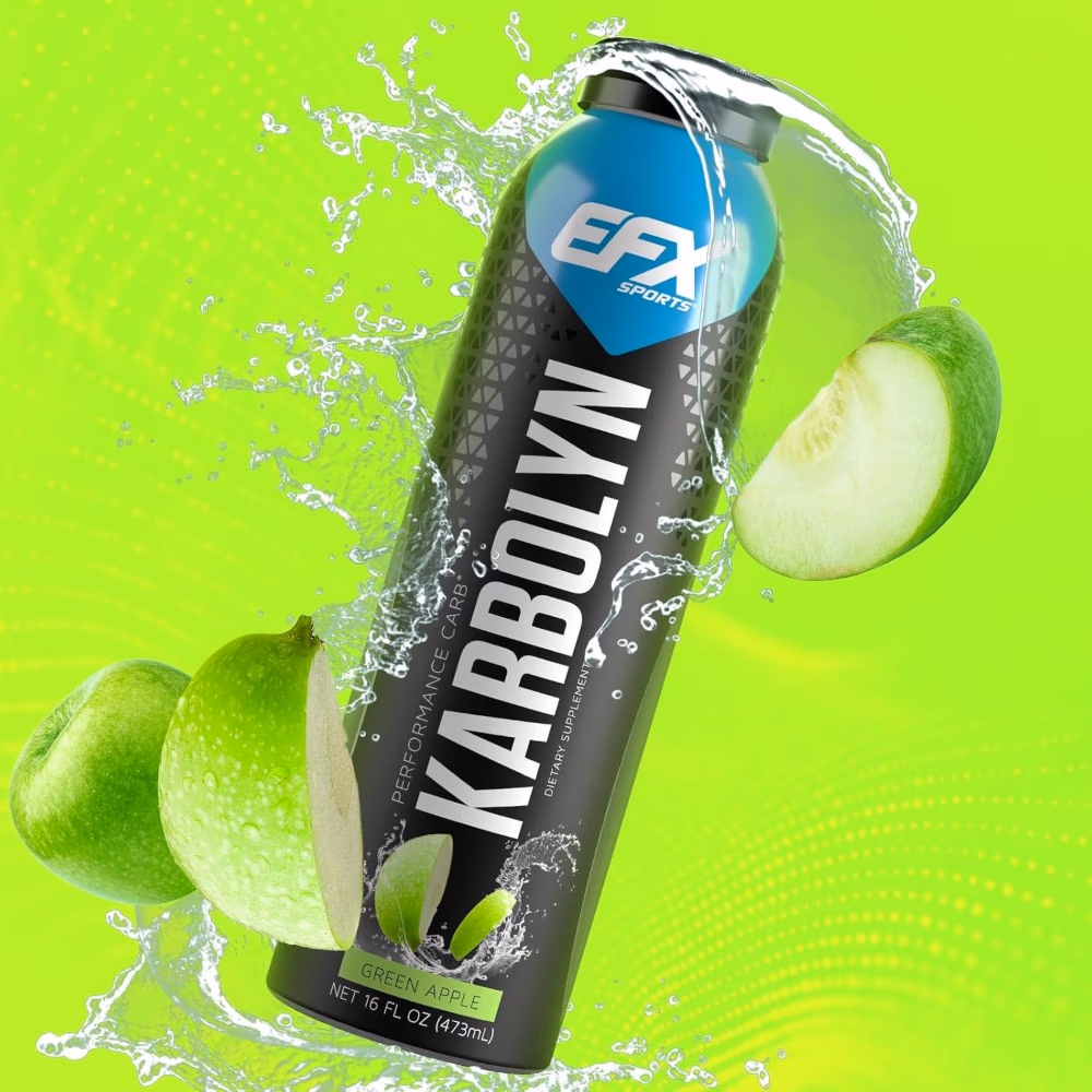 EFX Karbolyn Energy Ready To Drink Green Apple 475ml 3