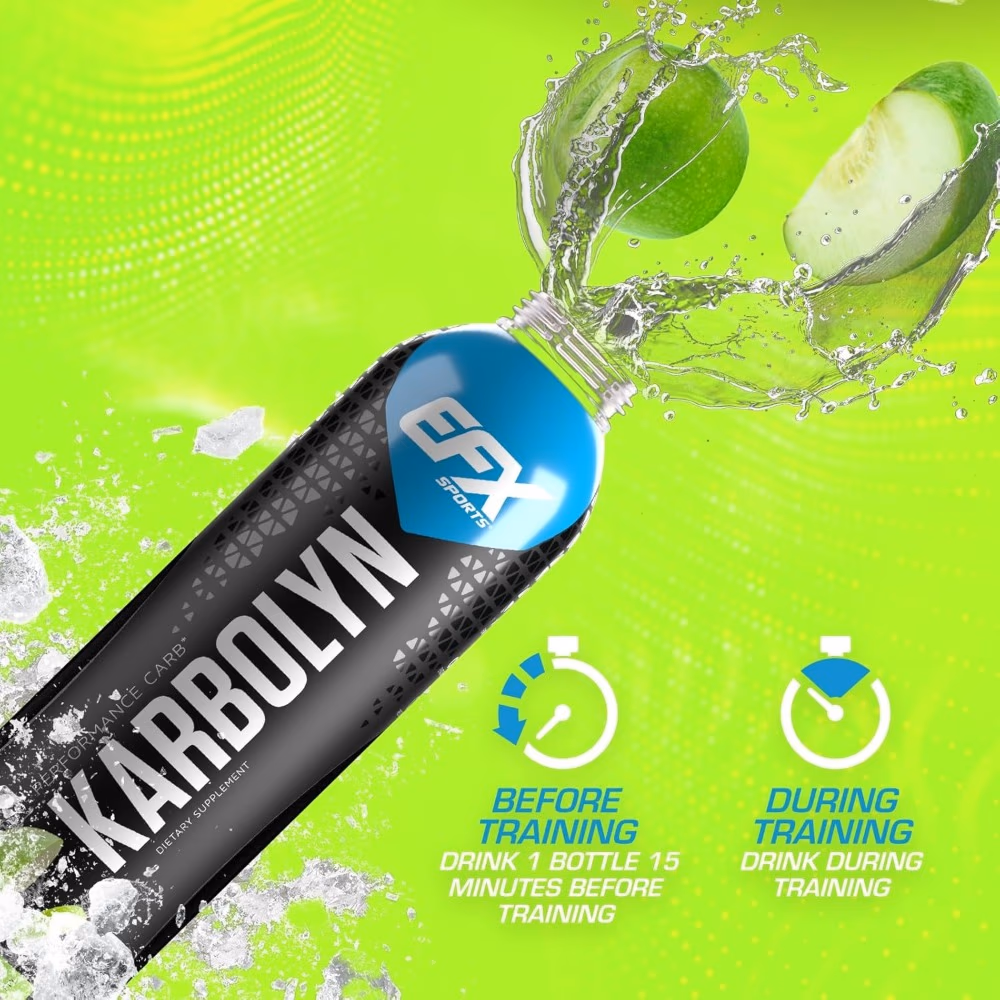 EFX Karbolyn Energy Ready To Drink Green Apple 475ml 5