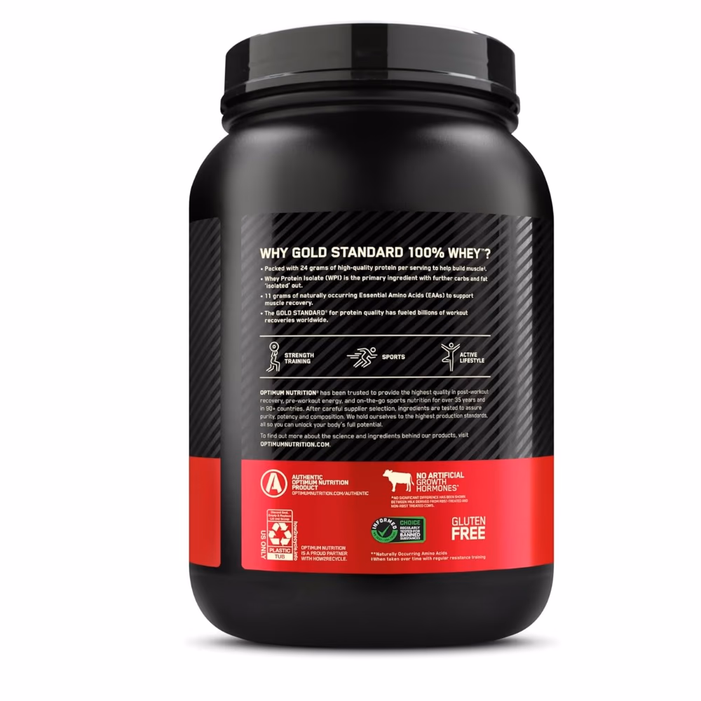 Optimum Nutrition 100% Gold Standard Whey French Vanilla 2LB 4