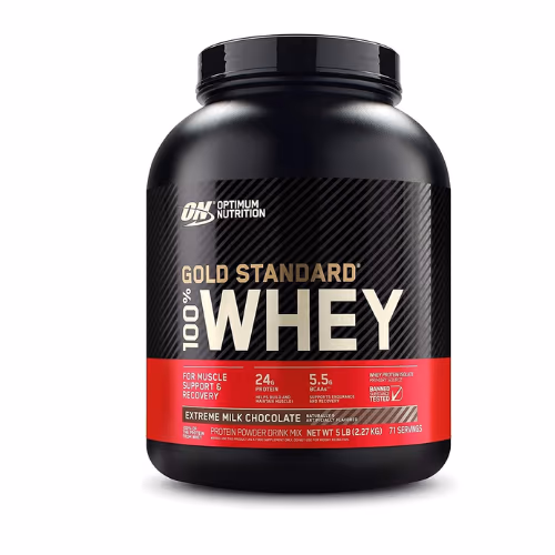 Optimum Nutrition 100% Gold Standard Whey Extreme Milk Chocolate 5LB 2