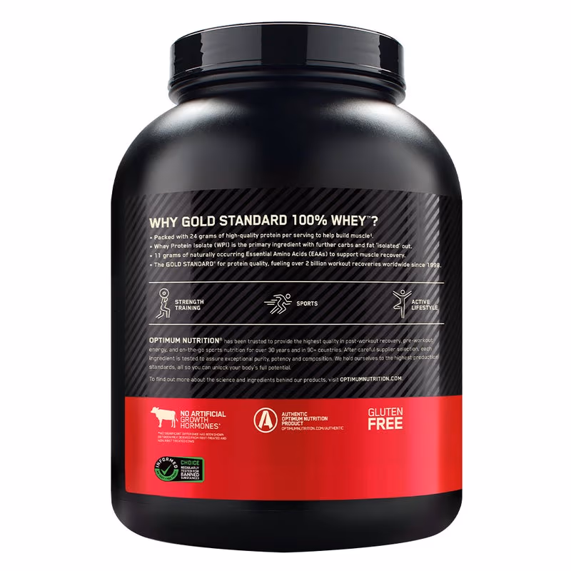 Optimum Nutrition 100% Gold Standard Whey Extreme Milk Chocolate 5LB 3