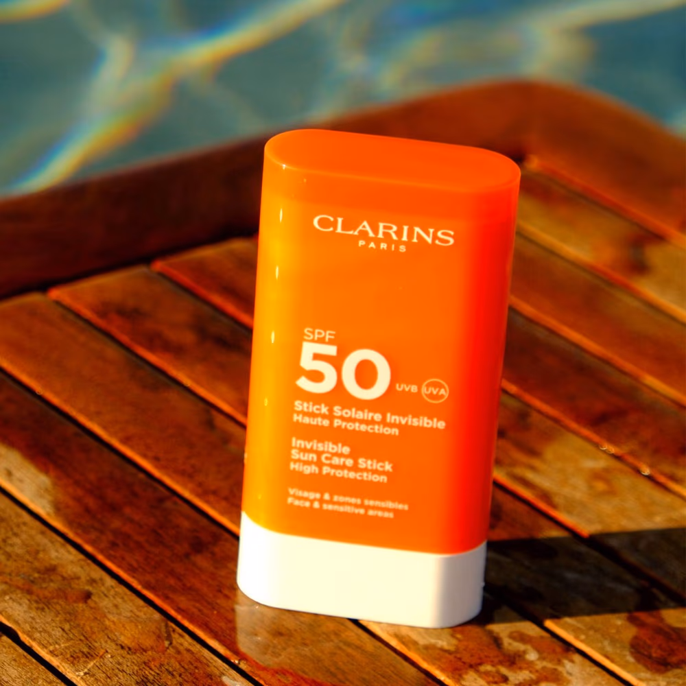 Clarins Invisible Sun Care Stick 17g – Portable SPF Protection for Face & Sensitive Areas 4
