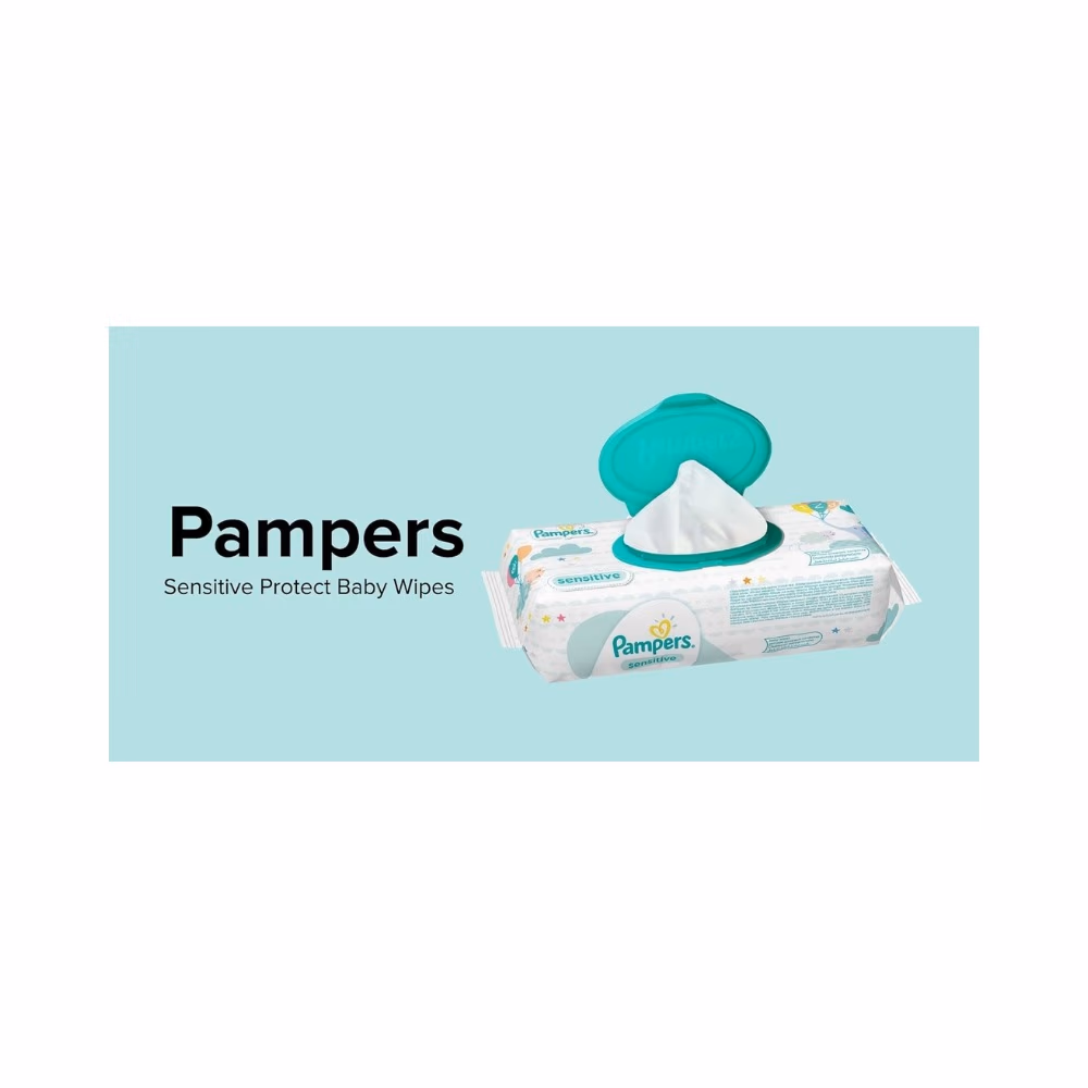 Pampers Baby Wipes Sensitive 56S 3