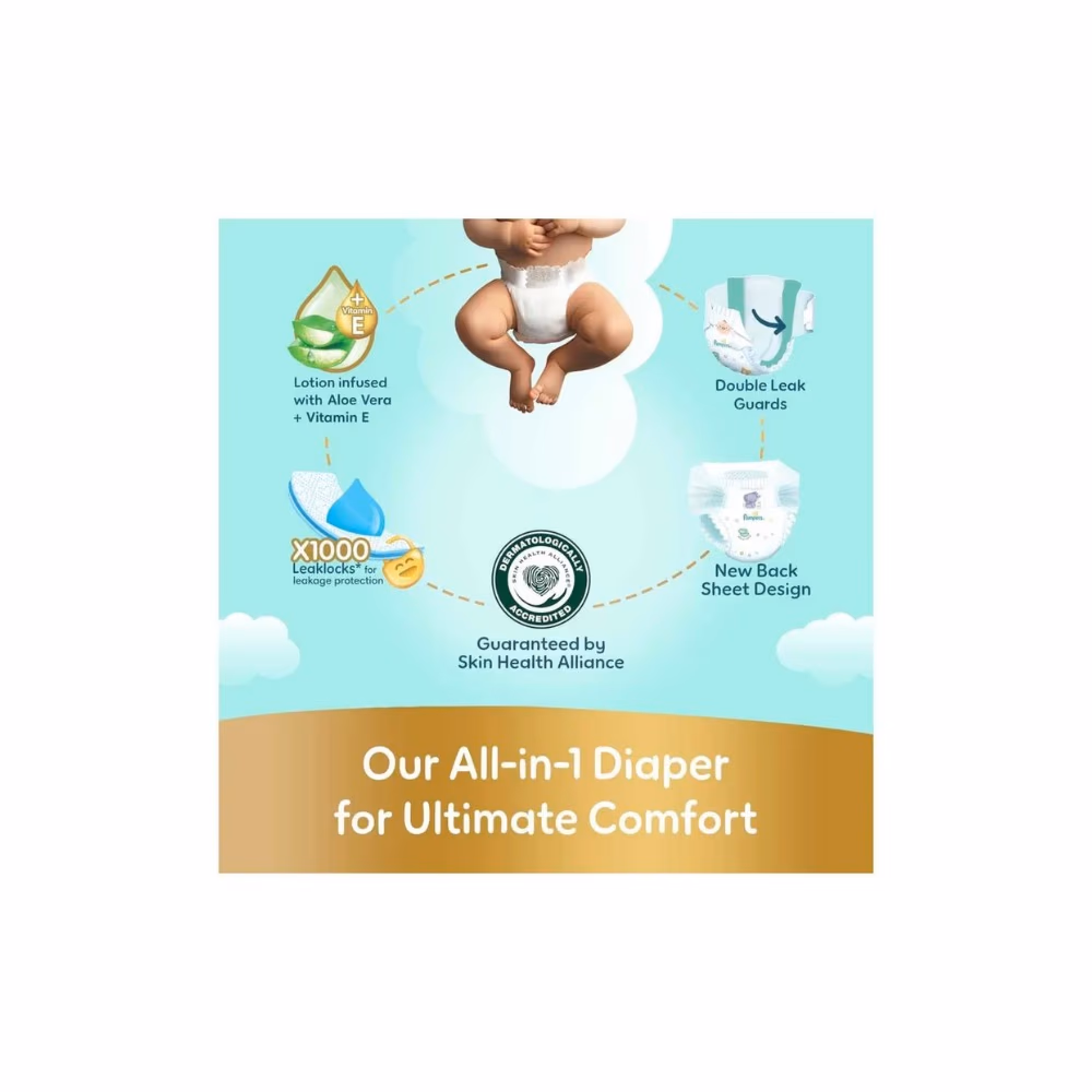 Pampers Size 4 with Aloe Vera 54S 5