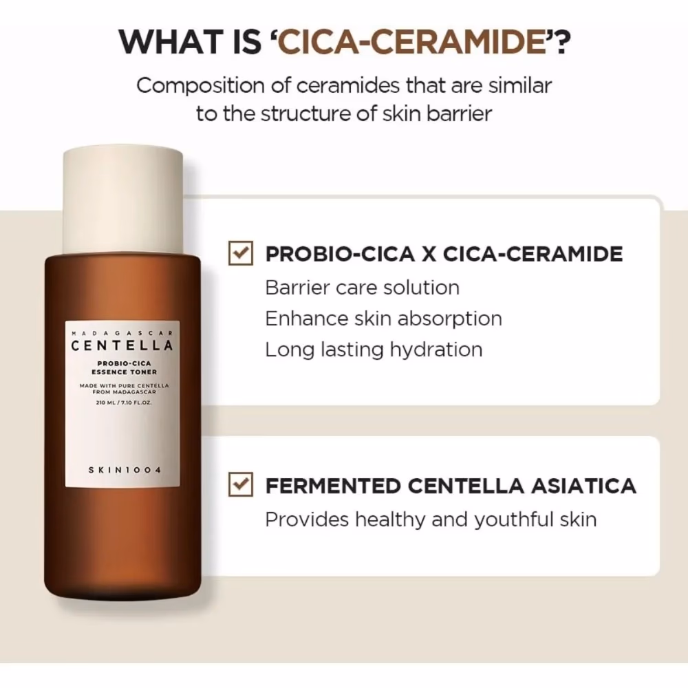 SKIN1004 Centella Probio-Cica Essence Toner 210ml – Hydrating Barrier Repair & Soothing Care 3