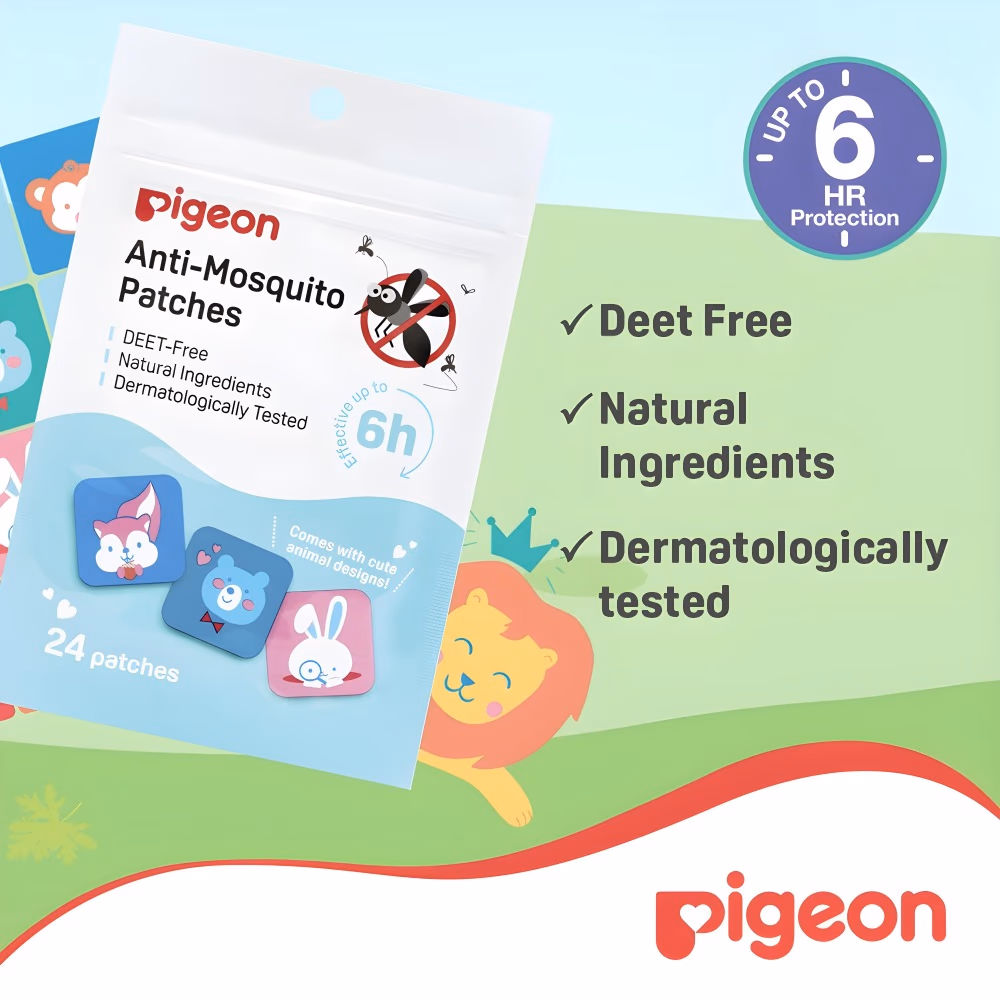 Pigeon Anti-Mosquito Patches 24s 2