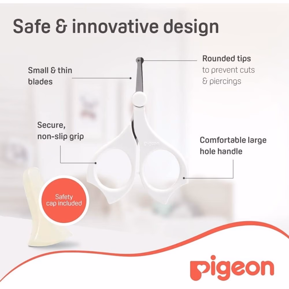 Pigeon Baby Safety Nail Scissors 3+ Months 802 5