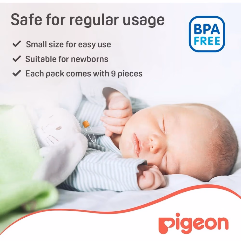 Pigeon Baby Safety Pins Small (9 Pieces) – 882 4