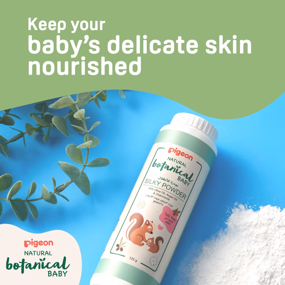 Pigeon Botanical Baby Silky Powder 125g 3