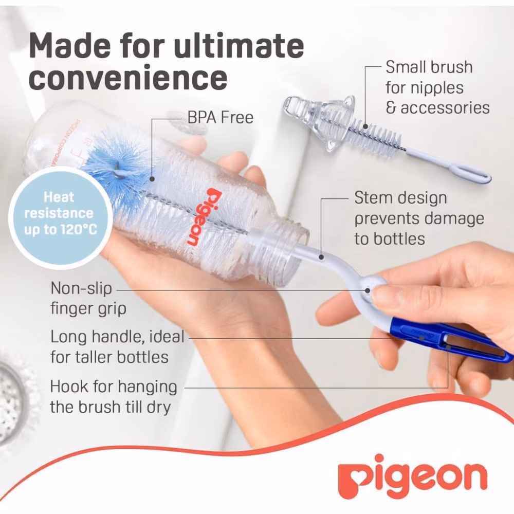 Pigeon E550 Bottle and Nipple Brush  3