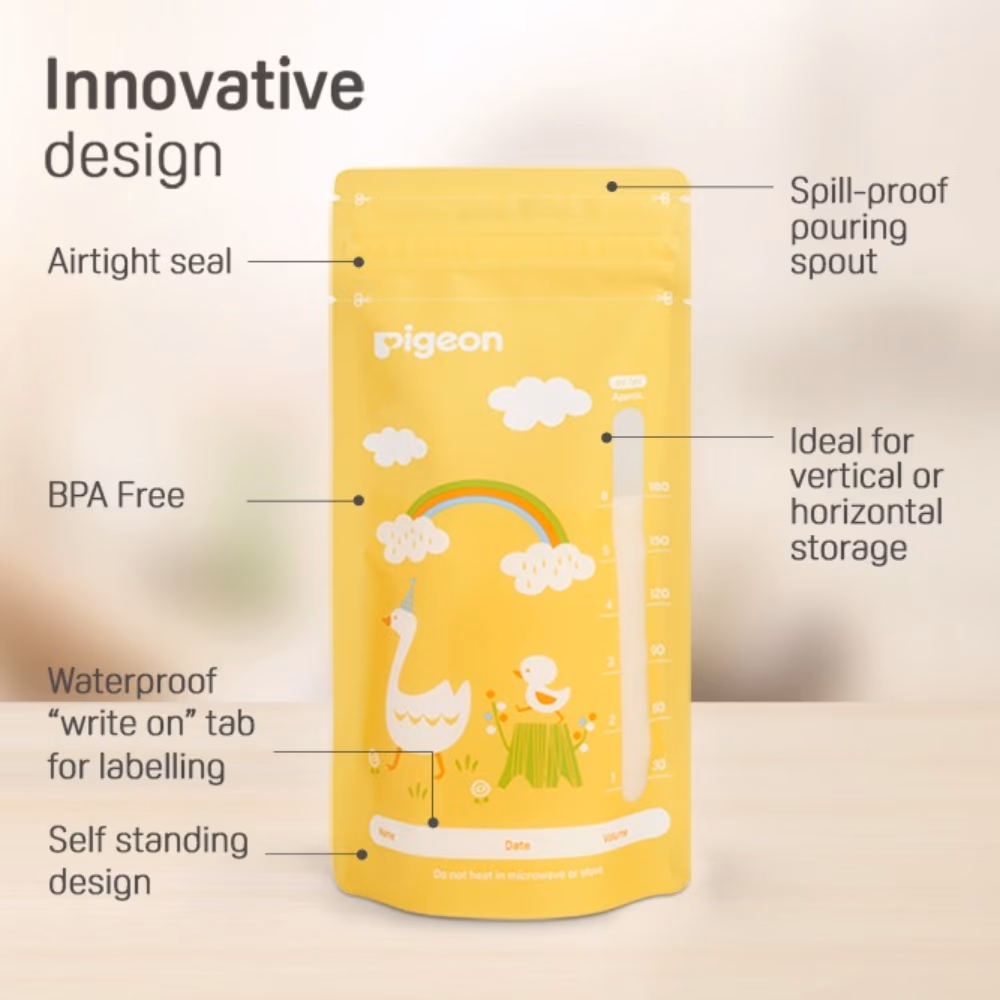 Pigeon Breast Milk Storage Bags 25s 180ml 3