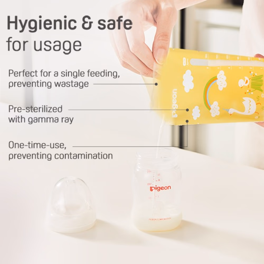 Pigeon Breast Milk Storage Bags 25s 180ml 4