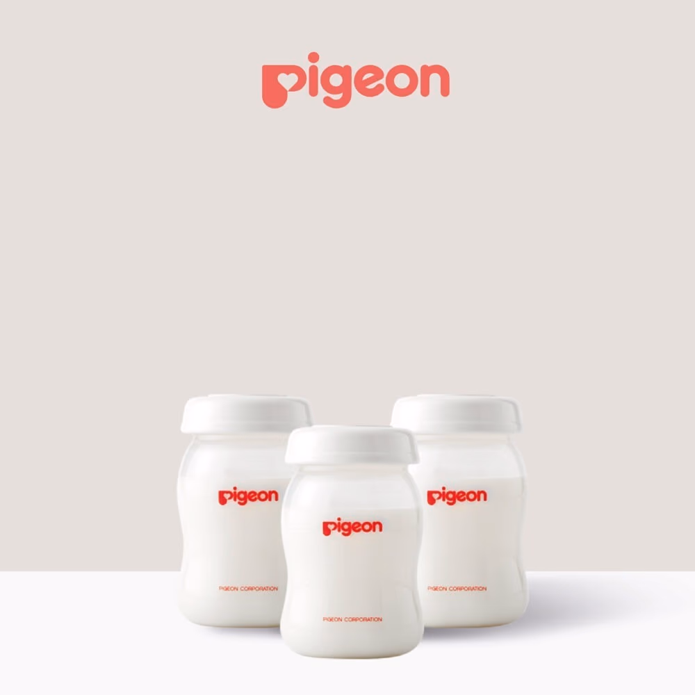 Pigeon Breast Milk Storage Bottles 160ml 3s 3