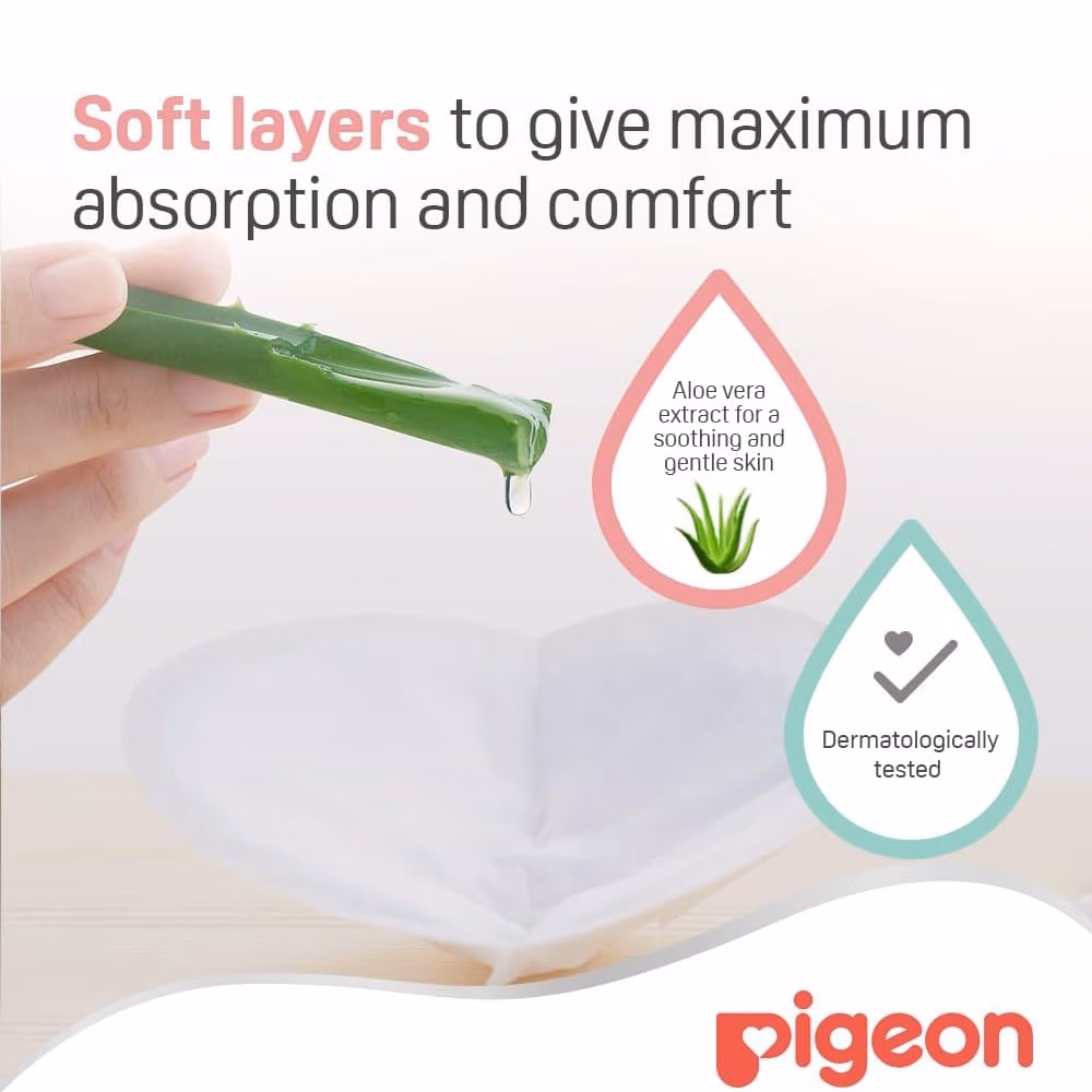 Pigeon Breast Pads Honeycomb 60s 4