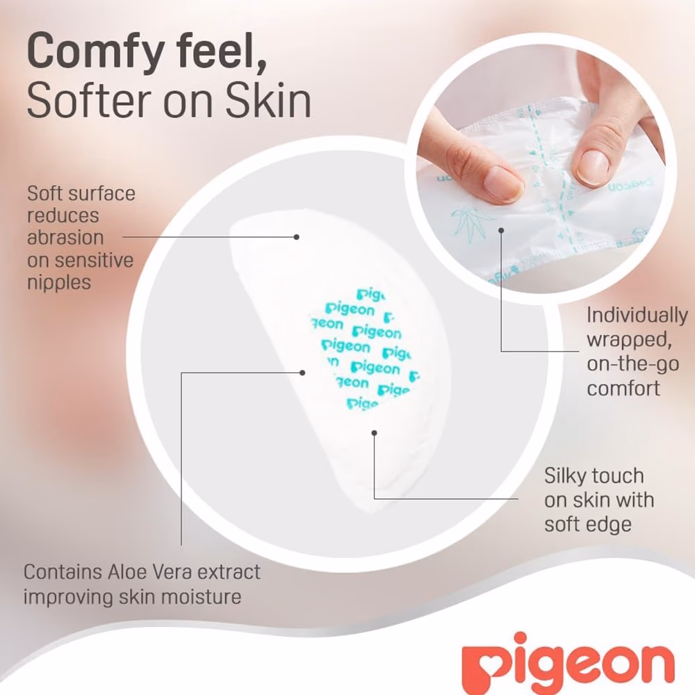 Pigeon Breast Pads Honeycomb 60s 3